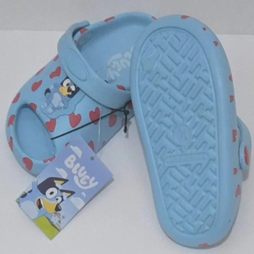 Bluey & Bingo Toddler Kids Comfort Clogs Graphic Sling-Back Unisex Sandals